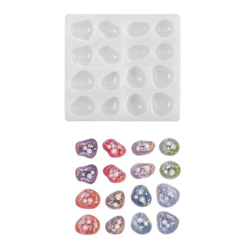 Multifunktionale Silikon-Schmuckform, Epoxidharz, Silikonformen, Bastelbedarf, leicht zu lösen, geeignet für Anhänger von NONGYU