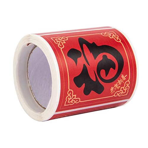 NONGYU 100 Blatt Scrapbooking Chinesisches Neujahr Aufkleber Umschlag Etikett Dekorative Aufkleber Verpackung Decors Aufkleber von NONGYU