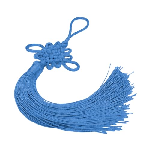 NONGYU Chinesischer Knoten mit Quasten Festival Knoten Anhänger Ornament Handgemachte chinesische Knotenschnur für Home Office Auto Dekorationen NONGYU Chinesischer Knoten mit Quasten Festival Knoten Anhänger Ornament Handgemachte chinesische Knotenschnur für Home Office Auto Dekorationen von NONGYU