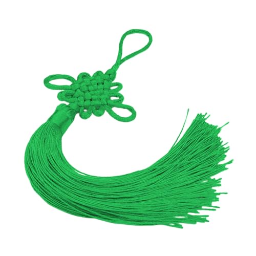 NONGYU Chinesischer Knoten mit Quasten Festival Knoten Anhänger Ornament Handgemachte chinesische Knotenschnur für Home Office Auto Dekorationen NONGYU Chinesischer Knoten mit Quasten Festival Knoten Anhänger Ornament Handgemachte chinesische Knotenschnur für Home Office Auto Dekorationen von NONGYU