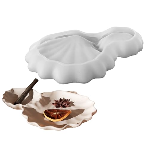 NONGYU Kreative Silikonform in Muschelform, ideal für Aufbewahrungsbox und Seifenaufbewahrung, Schreibtischdekoration NONGYU Kreative Silikonform in Muschelform, ideal für Aufbewahrungsbox und Seifenaufbewahrung, Schreibtischdekoration von NONGYU