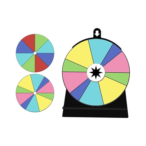 NONGYU Löschbares Spinner-Radbrett, langlebig, Acryl, leicht zu reinigen, Design, Partyspiel, Spinner, Preisrad für Gruppenaktivitäten von NONGYU