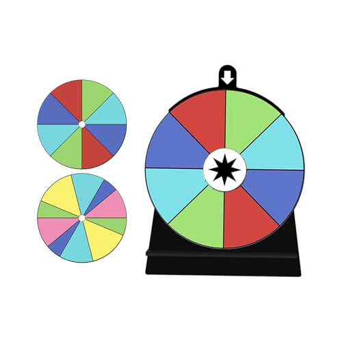 NONGYU Löschbares Spinner-Radbrett, langlebig, Acryl, leicht zu reinigen, Design, Partyspiel, Spinner, Preisrad für Gruppenaktivitäten von NONGYU