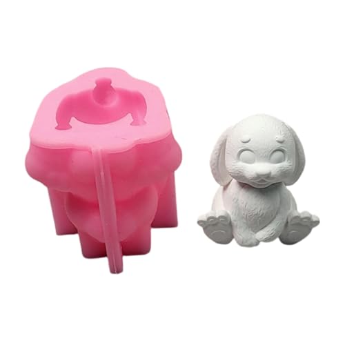 NONGYU Silikonformen, Tierformen, 3D-Hasen, Gips, Gießformen, Ornament-Formen, Bastelzubehör für die Herstellung NONGYU Silikonformen, Tierformen, 3D-Hasen, Gips, Gießformen, Ornament-Formen, Bastelzubehör für die Herstellung von NONGYU