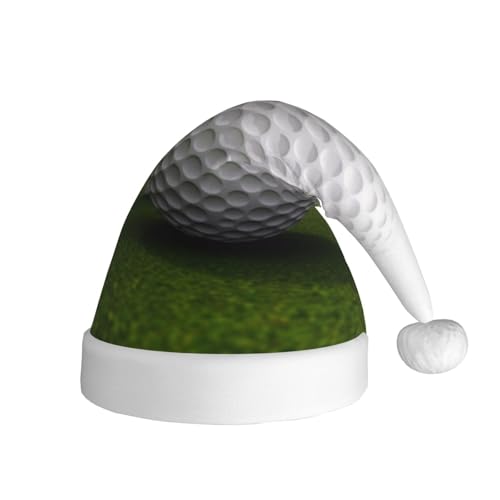 NONHAI Weihnachtsmannmütze, Golfball-Weihnachtsmütze, Erwachsene, Weihnachtsmütze für Damen und Herren, Neujahr, festliches Partyzubehör NONHAI Weihnachtsmannmütze, Golfball-Weihnachtsmütze, Erwachsene, Weihnachtsmütze für Damen und Herren, Neujahr, festliches Partyzubehör von NONHAI