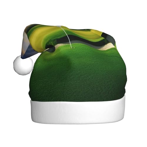 NONHAI Weihnachtsmütze, Golfplatz, Weihnachtsmütze, Weihnachtsmütze für Erwachsene, Uni, Samt, klassische Weihnachtsmannmütze für Weihnachten, Neujahr NONHAI Weihnachtsmütze, Golfplatz, Weihnachtsmütze, Weihnachtsmütze für Erwachsene, Uni, Samt, klassische Weihnachtsmannmütze für Weihnachten, Neujahr von NONHAI