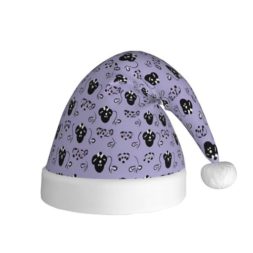 NONHAI Weihnachtsmütze, Haunted Mansion, Weihnachtsmütze für Erwachsene, für Damen und Herren, Neujahr, festliches Partyzubehör NONHAI Weihnachtsmütze, Haunted Mansion, Weihnachtsmütze für Erwachsene, für Damen und Herren, Neujahr, festliches Partyzubehör von NONHAI
