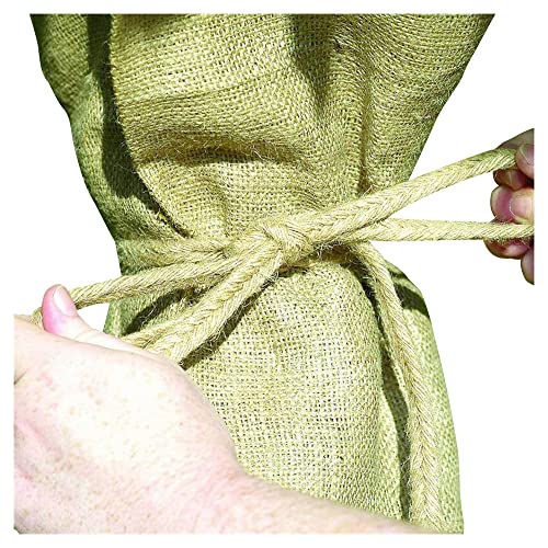 NOOR Jutezopf in Naturfarben, Länge 2m, Stärke 12mm I Jute-Bindeschnur für Pflanzenschutzmatten I Dekoratives Seil für Floristen NOOR Jutezopf in Naturfarben, Länge 2m, Stärke 12mm I Jute-Bindeschnur für Pflanzenschutzmatten I Dekoratives Seil für Floristen von NOOR