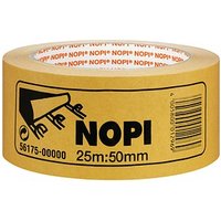 NOPI Fix doppelseitiges Klebeband 50,0 mm x 25,0 m, 1 Rolle von NOPI