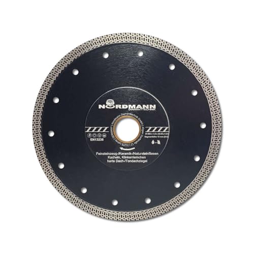 NORDMANN DIAMANTTECHNIK Diamant Trennscheibe FS-850 speed - 200 x 30 mm, Diamantscheibe für Stein, Granit, Keramik, Ziegel, Fliesen-Scheibe mit hoher Schnittgeschwindigkeit NORDMANN DIAMANTTECHNIK Diamant Trennscheibe FS-850 speed - 200 x 30 mm, Diamantscheibe für Stein, Granit, Keramik, Ziegel, Fliesen-Scheibe mit hoher Schnittgeschwindigkeit von NORDMANN DIAMANTTECHNIK