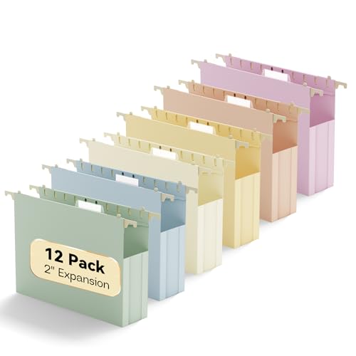 NORDUN Morandi Erweiterbare Hängemappe aus Kunststoff, Briefform, strapazierfähig, 5,1 cm, extra breite Hängemappen mit Tabs, Akkordean-Tasche, keine Montage, Aktenschrankordner für Büro/Zuhause, 12 NORDUN Morandi Erweiterbare Hängemappe aus Kunststoff, Briefform, strapazierfähig, 5,1 cm, extra breite Hängemappen mit Tabs, Akkordean-Tasche, keine Montage, Aktenschrankordner für Büro/Zuhause, 12 von NORDUN