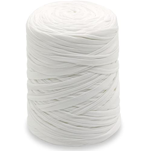 NOTIONSLAND 400 g T-Shirt-Garn, Strickgarn, Stoff, Häkelgarn für Taschen, Körbe, Decken, Heimdekoration – Seeufer Grün einfarbige Garne NOTIONSLAND 400 g T-Shirt-Garn, Strickgarn, Stoff, Häkelgarn für Taschen, Körbe, Decken, Heimdekoration – Seeufer Grün einfarbige Garne von NOTIONSLAND