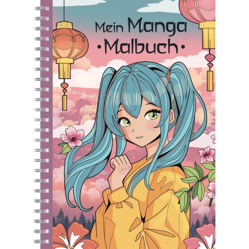 Mein Manga Malbuch - Christoph Alexander, Kartoniert (TB) von NOVA MD