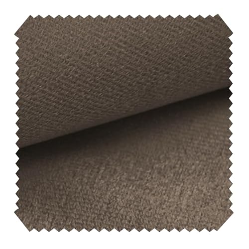 novely® ARTENA - Samtiger Velours-Möbelstoff - Anschmiegsamer Polsterstoff - Robuster Bezugsstoff - Pflegeleichte Meterware 1lfm (21 Graubeige) von NOVELY