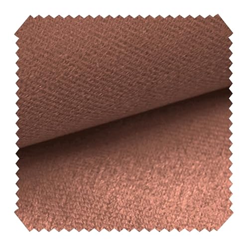 novely® ARTENA - Samtiger Velours-Möbelstoff - Anschmiegsamer Polsterstoff - Robuster Bezugsstoff - Pflegeleichte Meterware 1lfm (30 Lachsrosa) von NOVELY