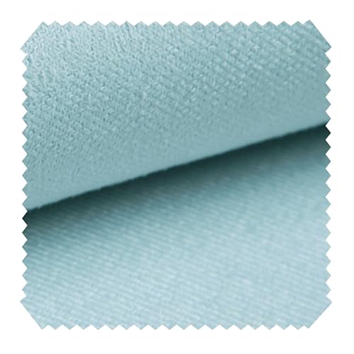 novely® ARTENA - Samtiger Velours-Möbelstoff - Anschmiegsamer Polsterstoff - Robuster Bezugsstoff - Pflegeleichte Meterware 1lfm (10 Hellblau) von NOVELY