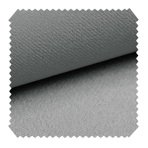 novely® ARTENA - Samtiger Velours-Möbelstoff - Anschmiegsamer Polsterstoff - Robuster Bezugsstoff - Pflegeleichte Meterware 1lfm (15 Beton Grau) von NOVELY