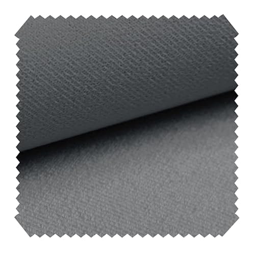 novely® ARTENA - Samtiger Velours-Möbelstoff - Anschmiegsamer Polsterstoff - Robuster Bezugsstoff - Pflegeleichte Meterware 1lfm (16 Stein Grau) von NOVELY