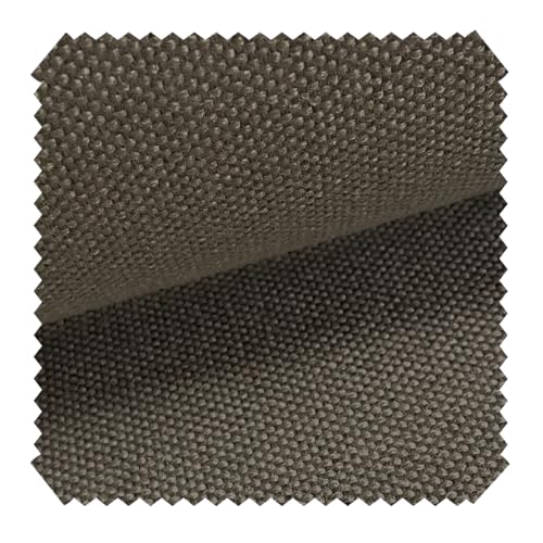 novely® COLORADO SUN CONTROL B04 UV++ - Sanitized® Olefin Outdoor-Stoff - Wetterfester Mélange Möbelstoff - Pflegeleichte Meterware 1 lfm Farbe: 34 Taupe Dunkelbeige von NOVELY