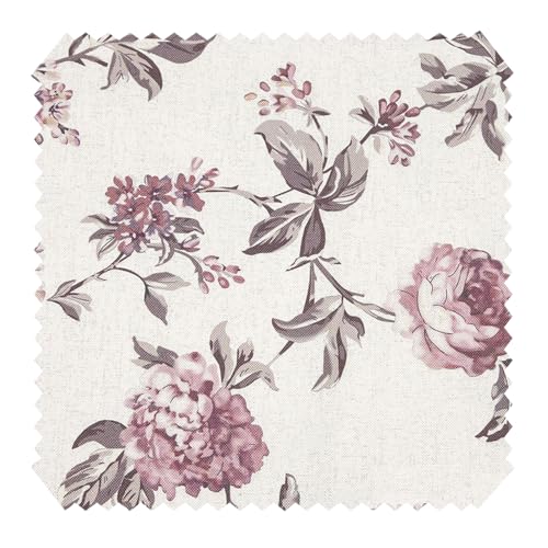 novely® HANAU ROSEN - Dekostoff mit Rosen-Print - Robuster Möbelstoff - Pflegeleichte Meterware 1lfm (Rosen 17) von NOVELY