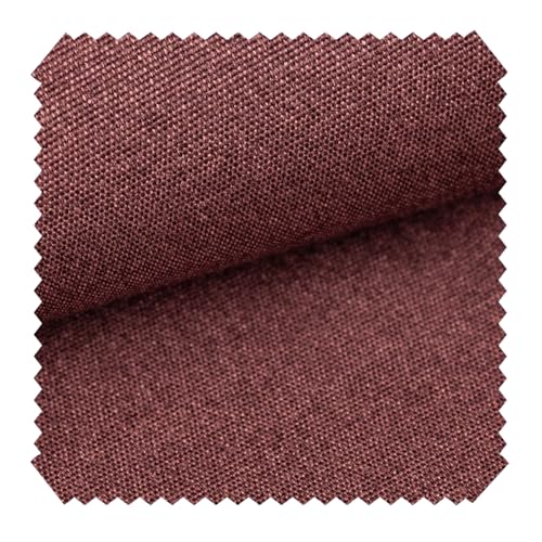 novely® JUKENAU Melierter Möbelstoff - Robuster Mediterraner Polsterstoff - Pflegeleichte Meterware 1lfm (04 Oxidrot) von NOVELY