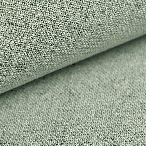 novely® MUSTERSTÜCKE | POLSTERSTOFF MÖBELSTOFF Mélange - Mudau, Auen, Luso (AUEN, AUE - 11 Grau Olive) von NOVELY
