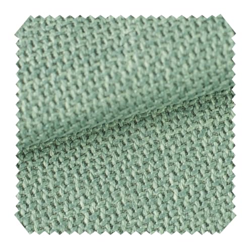 novely® OTTO - Grob Gewebter Polsterstoff - UV-Beständiger Möbelstoff - Melierter Struktur-Stoff - Pflegeleichte Meterware 1 lfm Farbe: 15 Mintgrün von NOVELY