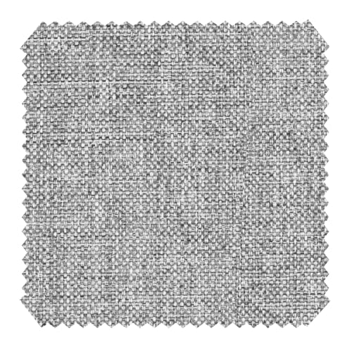 novely® Oxford 330D | 1 lfm | Leinen Look Polyester PU wasserabweisend Mélange Polsterstoff Farbe: 43 Hellgrau S23N 540 von NOVELY