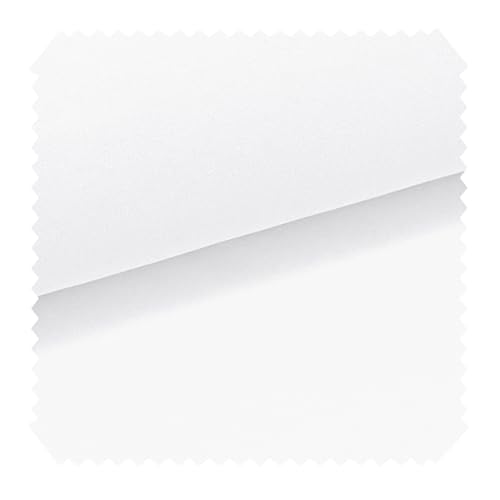 novely® PROVENT Schwerer Twill - 100% Baumwolle - Reißfester Möbelstoff - Polsterstoff für Arbeitskleidung - Pflegeleichte Meterware 1 lfm Farbe: 20 Weiß 01 von NOVELY