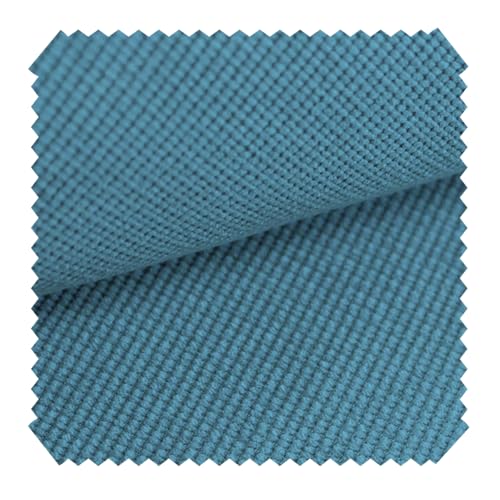 novely® SAVERO - Velours Polsterstoff - 3D Wabenmuster - Wasserabweisender Möbelstoff - Robuste Meterware 1 lfm Farbe: 14 Himmelblau von NOVELY