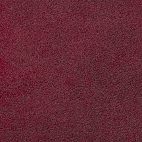novely® TAURA Microfaser Möbelstoff | 1 lfm | Lederimitat Velours Wildleder-Optik Farbe: 59 Bordeaux Rot von NOVELY