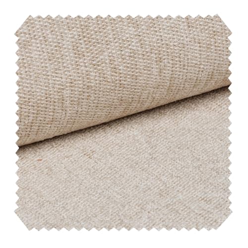 novely® TORINO Möbelstoff 1 lfm UV-Beständiger fein melierter Polsterstoff mit Lotus-Effekt (01 Beige) von NOVELY