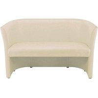 Nowy Styl 2-Sitzer Sofa Club Duo beige Kunstleder von Nowy Styl