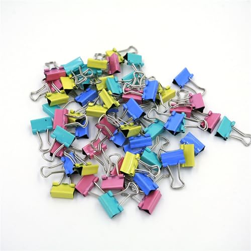 60 Pack 15mm kleine Farbmetall -Seitenclips for Memo Binderhalter Büro organisierende Lieferungen 60 Pack 15mm kleine Farbmetall -Seitenclips for Memo Binderhalter Büro organisierende Lieferungen von NOZLIHMH