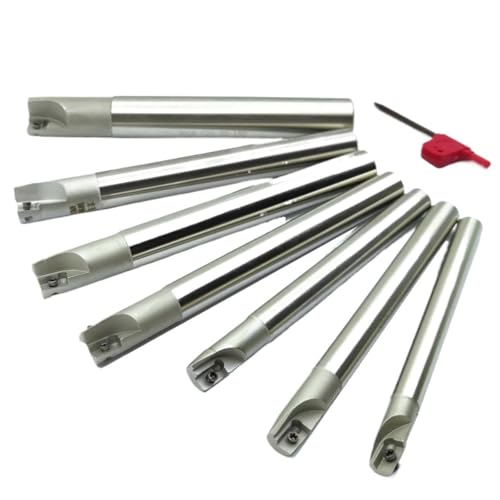 BAP300R 10 11 12 13 16 20 mm Fräshalter for Schneiden von Schultern, rechtwinklig, Präzisions-Fräswerkzeug, Schaftfräser, 1 Stück(BAP300RC10-10-120-1T) von NOZLIHMH
