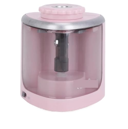 Buntstifte Automatischer elektrischer manueller 2-in-1-Bleistiftspitzer Sicherer Student-Spitzer mit spiralförmiger Stahlklinge(Blue) von NOZLIHMH