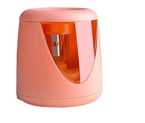 Multifunktionaler elektrischer automatischer Bleistiftspitzer for Studenten(Pink) von NOZLIHMH