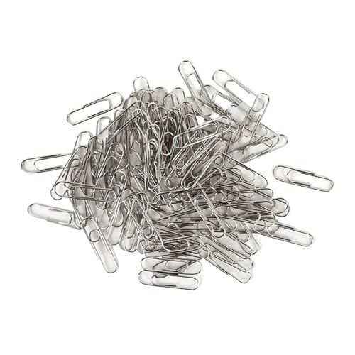 Paperclip Lesezeichen Bindemittel Bill Clip Paper Clips for Home Office Accessoires Student Stationery School Paperclips Lesezeichen(200PCS) von NOZLIHMH