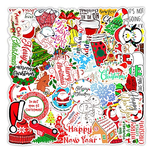 50 Stück Weihnachtssticker, Weihnachtsaufkleber Selbstklebend Geschenketiketten Weihnachten Etiketten Merry Christmas Sticker Rolle Deko Aufkleber für Weihnachtskarten Geschenktaschen Papiertüten 50 Stück Weihnachtssticker, Weihnachtsaufkleber Selbstklebend Geschenketiketten Weihnachten Etiketten Merry Christmas Sticker Rolle Deko Aufkleber für Weihnachtskarten Geschenktaschen Papiertüten von NOZVYCI