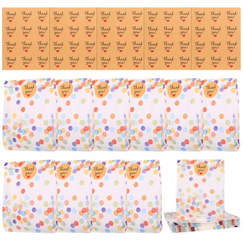 60 Stk Geschenktüten Kindergeburtstag Papier Geburtstagstüten Papiertüten Kindergeburtstag, Kraftpapiertüten Mitgebsel Tüten für Hochzeit Geschenken Party Bags Goodie Bag,19 x 13 x 3cm,mit Aufkleber 60 Stk Geschenktüten Kindergeburtstag Papier Geburtstagstüten Papiertüten Kindergeburtstag, Kraftpapiertüten Mitgebsel Tüten für Hochzeit Geschenken Party Bags Goodie Bag,19 x 13 x 3cm,mit Aufkleber von NPSPVOK