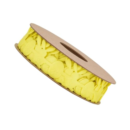 1 Rolle Ostereier Hasen Kaninchen Karotte Band Osterband Stoff dekorative Geschenkbänder Bänder von NPXUAMTJ