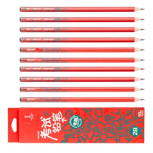 10 PCs Smooth Schreiben 2B Stifte Sechseckstifte Zeichnen 10 PCs Smooth Schreiben 2B Stifte Sechseckstifte Zeichnen von NPXUAMTJ