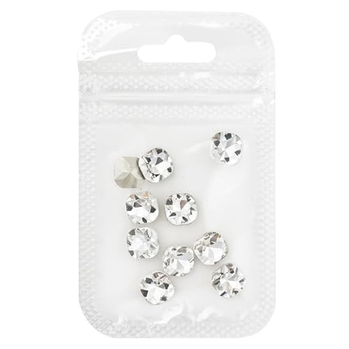 10 x 3D-Charms mit spitzer Unterseite, Strasssteine für Dekoration, Nägel, Kunstprojekte, Verzierungen von NPXUAMTJ