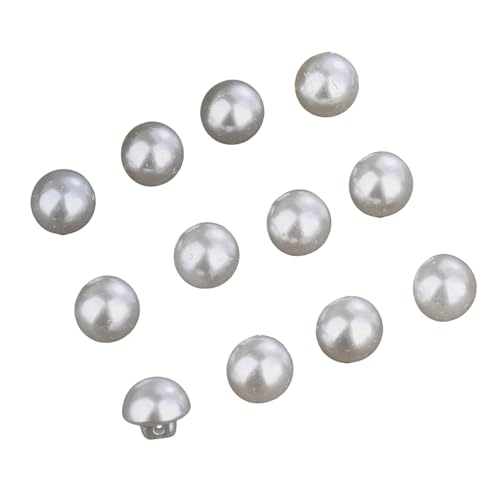 12 PCs Pilzknöpfe Runde Nähab Zubehör Dekorative Für Kleidungskleid Blusen Nachahmung Perlen Dekorativ 12 PCs Pilzknöpfe Runde Nähab Zubehör Dekorative Für Kleidungskleid Blusen Nachahmung Perlen Dekorativ von NPXUAMTJ