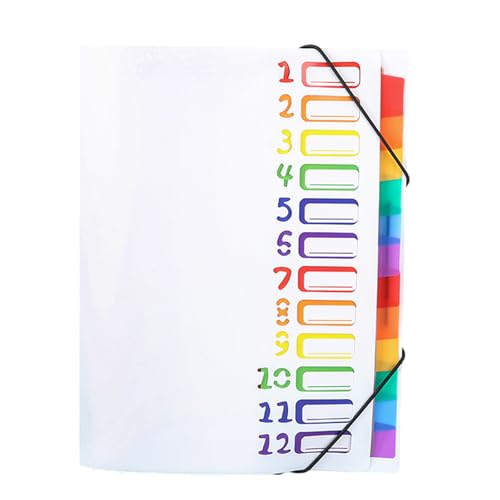 12 Tasche Erweiterbarer Datei Ordner Buchstabe Dokument Dokument Organisatoren Erweitern Die Datei Organizer Sortierordner Elastic Clospeure Tragbar von NPXUAMTJ
