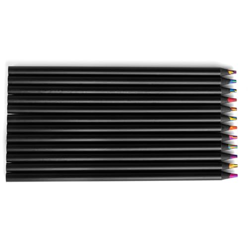 12pcs Regenbogenfarbe Bleistifte Mehrfarbig 12pcs Regenbogenfarbe Bleistifte Mehrfarbig von NPXUAMTJ