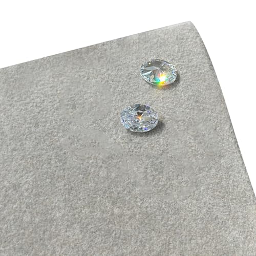 2 x quadratische Kristall-Strasssteine, rechteckig, klare Nägel, Kunst-Charms, Nägel, Kunst-Dekorationen von NPXUAMTJ