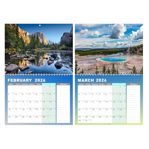 2026 Kalender Walll Calendar Planer Monatliche Kalender 12 Monate Januar Dezember 2026 Für Die Monatlichen Organisatoren Der Wandplaner Um Zu Hängen von NPXUAMTJ