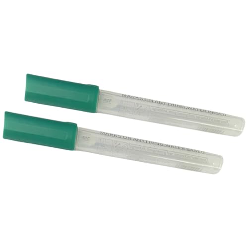 2pcs Nachfüllbare Leere Lackierstift Acryl Marker Rundtipp Stift Zum Malen Auf Papierholz Keramik Metallstudent Schreibwerkzeug von NPXUAMTJ
