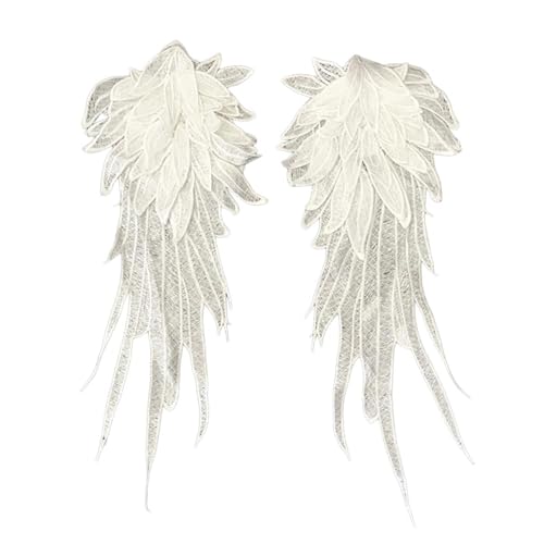 2pcs Stilvolle Flügeltuchflächen Einzigartige Bekleidung Auftritte Tragen Patches Für Cosplay Und Performances Verschleiß von NPXUAMTJ